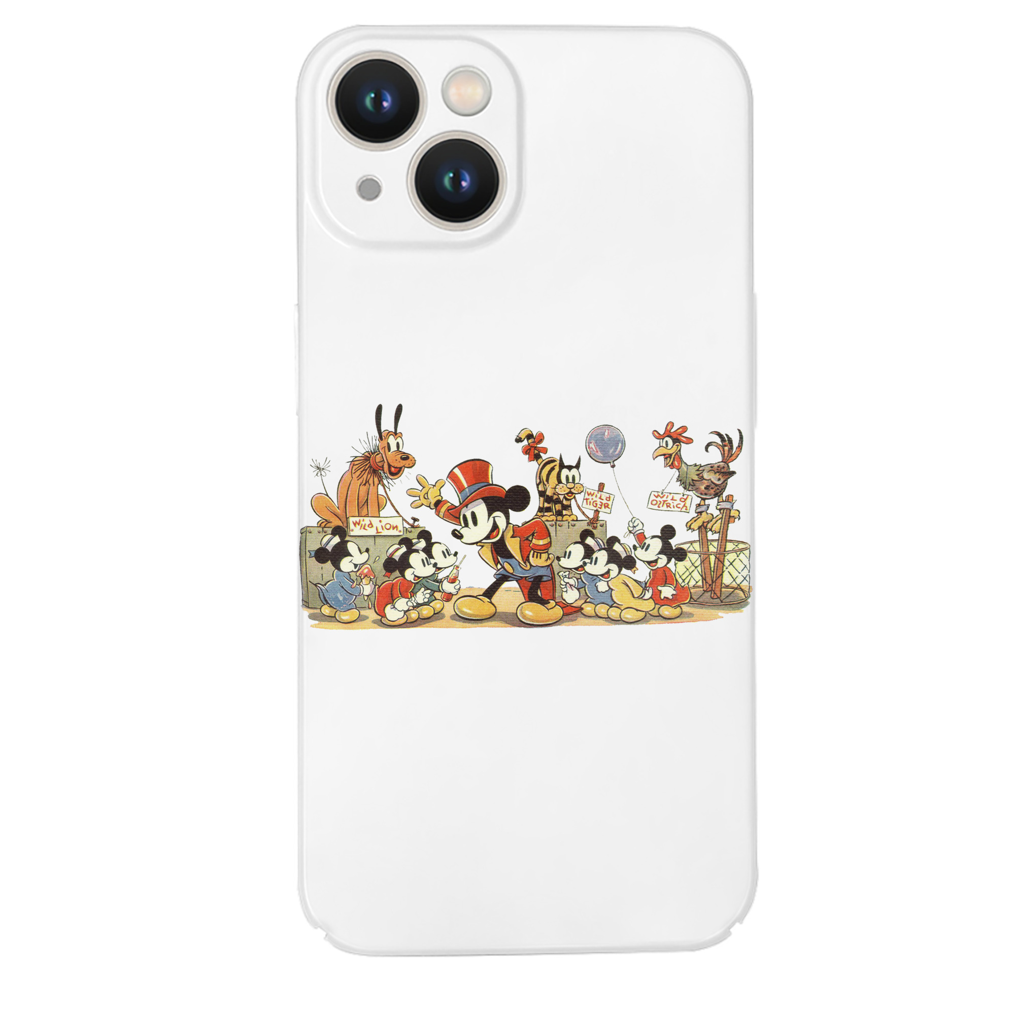 （画像用） ミッキーマウス Mickey Mouse 【iPhone 14シリーズ対応】ハードケース